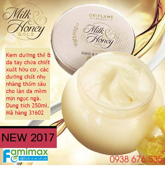 Milk & Honey Gold Nourishing Hand & Body Cream