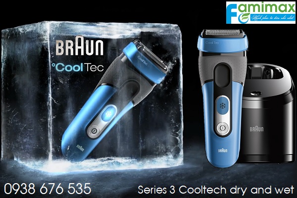 Máy cạo râu Braun Series 3 CoolTec CT4CC cho da dị ứng