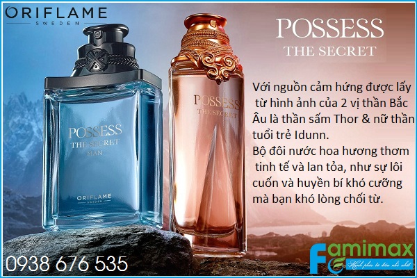 Nước hoa nữ Oriflame Possess The Secret Eau de Parfum