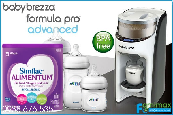 Máy pha sữa Baby Brezza Formula Pro Advanced
