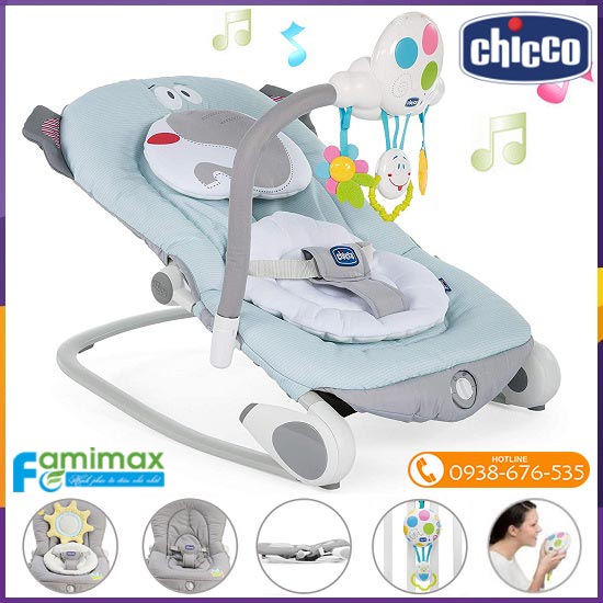 Ghế rung tự động cho bé Chicco Balloon