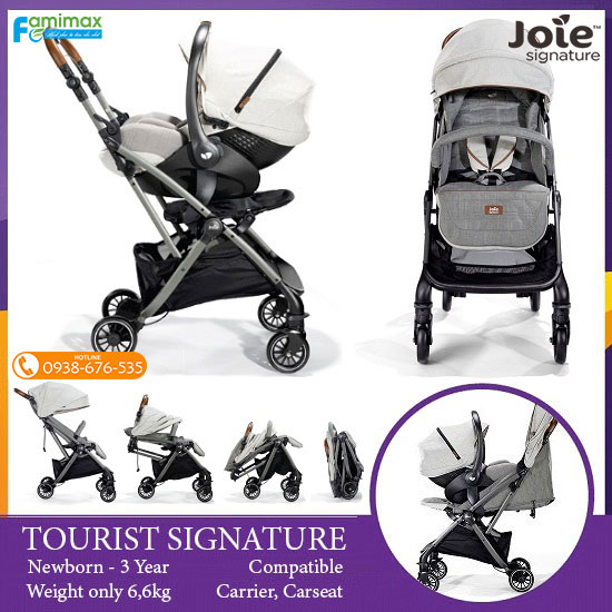 Xe đẩy cho bé Joie Tourist Signature