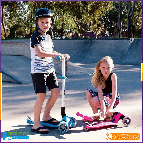 Có nên mua xe trượt scooter cho bé?