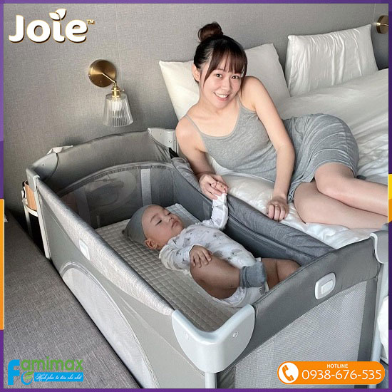 Nôi cạnh giường Joie Kubbie Sleep