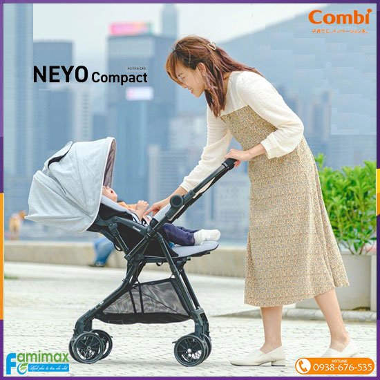 Xe đẩy Combi Neyo 4Cas Compact