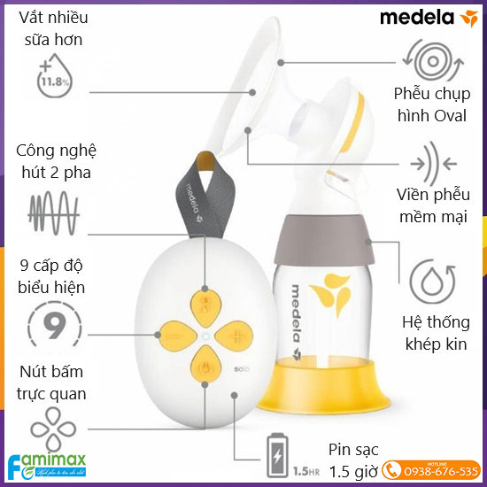 Máy hút sữa Medela Solo