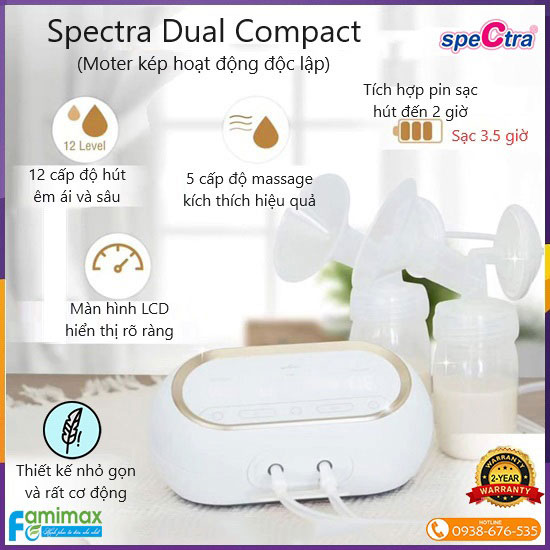 Máy hút sữa Spectra Dual