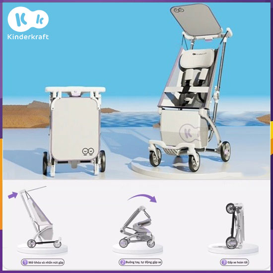 Xe đẩy gấp gọn Kinderkraft KP2