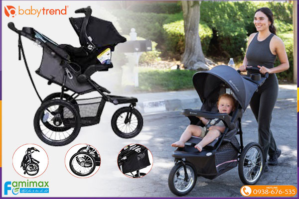 Xe đẩy Baby Trend Expedition Jogger