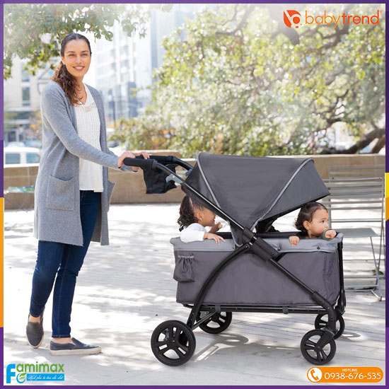 Xe đẩy Baby Trend Expedition LTE 2-in-1 Wagon