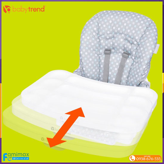 Ghế ăn dặm Baby Trend Adapt SpaceSaving