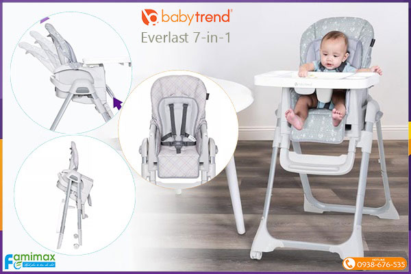 Ghế ăn dặm Baby Trend Everlast 7-in-1