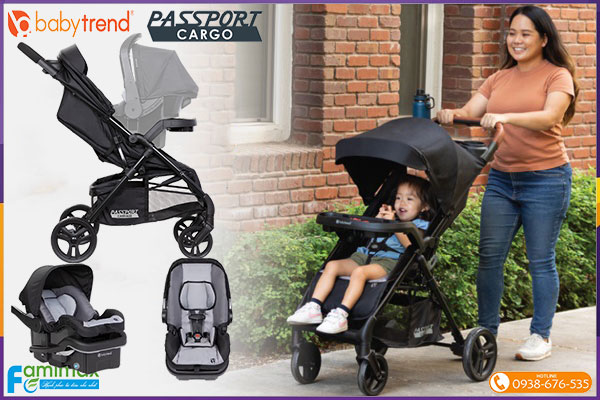 Xe đẩy Baby Trend Passport Cargo