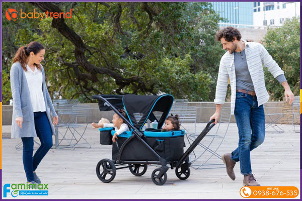 Xe đẩy Baby Trend Expedition LTE 2-in-1 Wagon