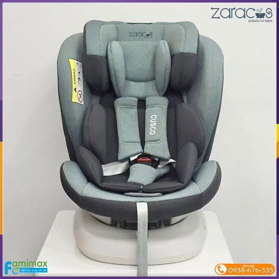 Ghế ngồi ô tô xoay 360° Zaracos Cusco Isofix