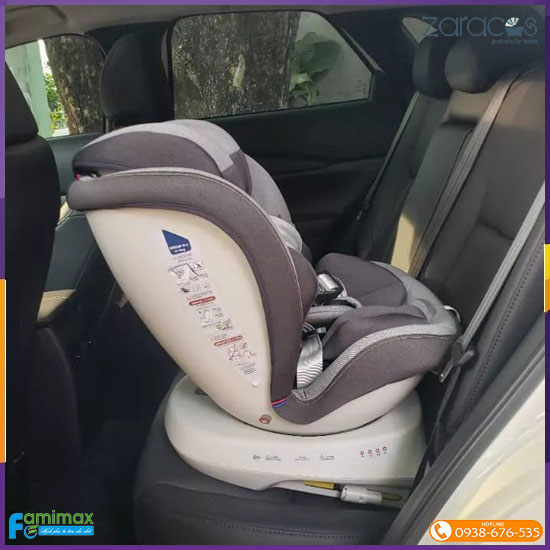 Ghế ngồi ô tô xoay 360° Zaracos Cusco Isofix