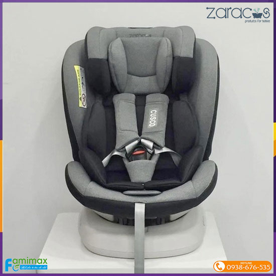 Ghế ngồi ô tô xoay 360° Zaracos Cusco Isofix