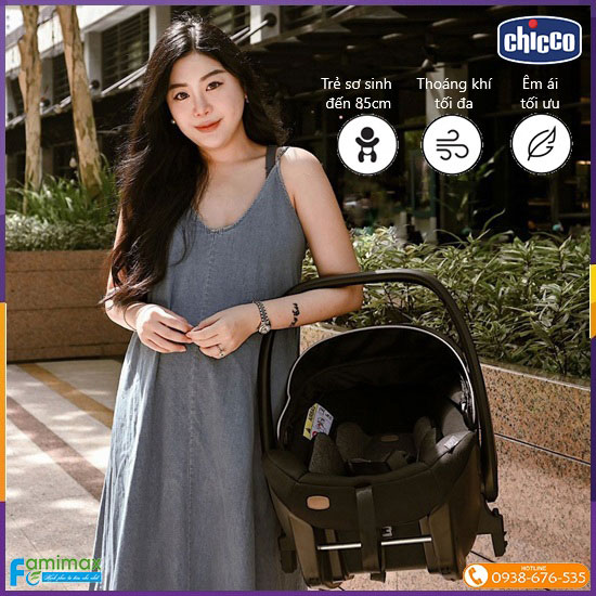 Ghế ngồi ô tô kiêm nôi xách tay Chicco Kory