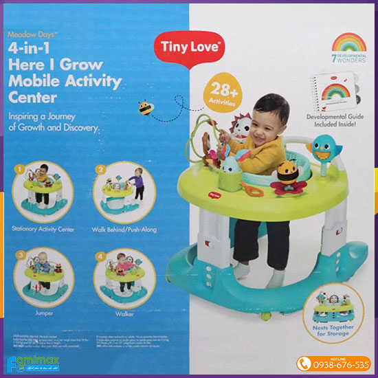 Xe tập đi đa năng cho bé Tiny Love 4-in-1