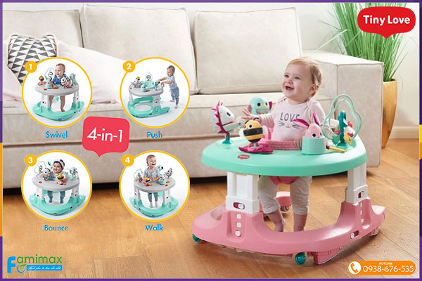 Xe tập đi đa năng cho bé Tiny Love 4-in-1