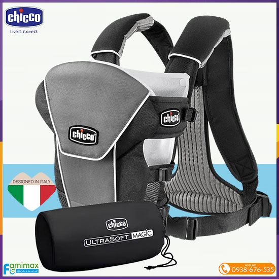 Địu trợ lực cho trẻ sơ sinh Chicco UltraSoft Magic 