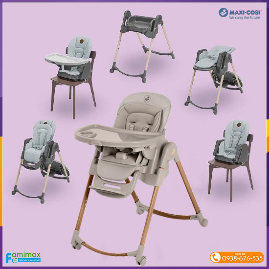 Ghế ăn dặm Maxi-Cosi Minla Plus 6-in-1