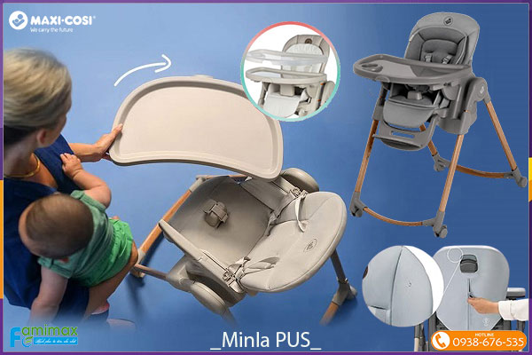 Ghế ăn dặm đa năng Maxi Cosi Minla Plus