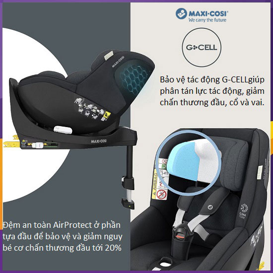 Ghế ngồi ô tô Maxi-Cosi Mica 360 Pro I-Size