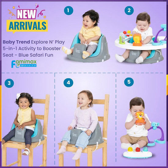 Ghế tập ngồi ăn dặm cho bé Baby Trend