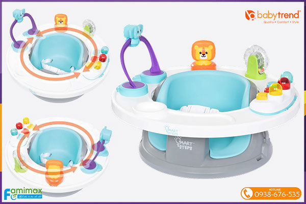 Ghế tập ngồi ăn dặm cho bé Baby Trend
