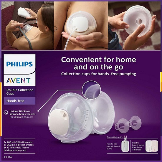 Máy hút sữa rảnh tay Philips Avent Hands-free