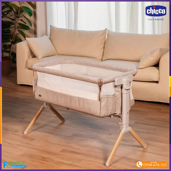 Nôi ngủ cạnh giường Chicco Next2Me Armonia