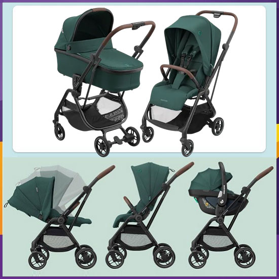 Xe đẩy 2 chiều gấp gọn Maxi-Cosi Leona²
