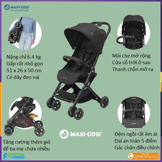 Xe đẩy gấp gọn Maxi-Cosi Lara²