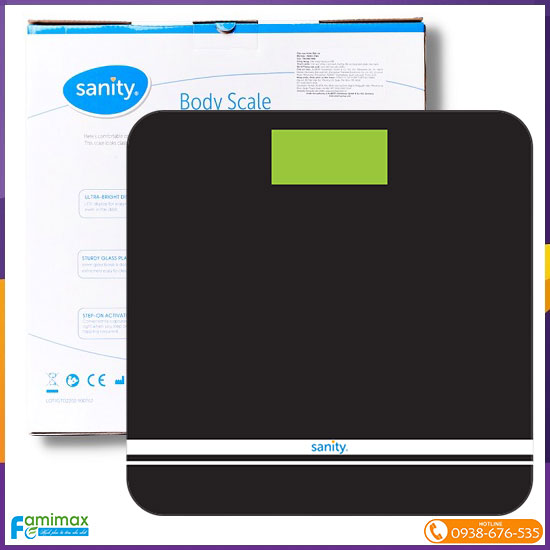 Cân sức khỏe điện tử Sanity S6403