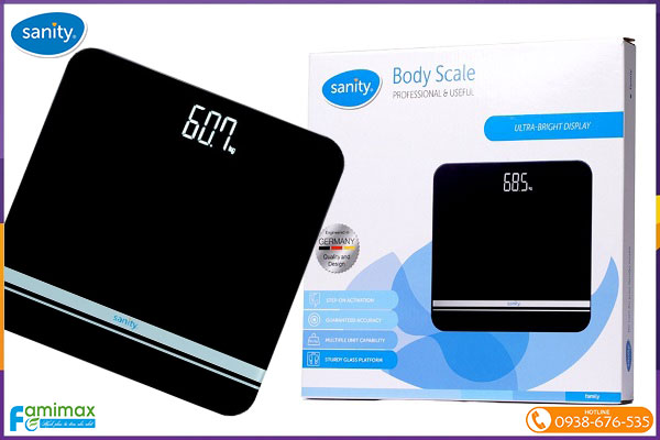 Cân sức khỏe điện tử Sanity S6403