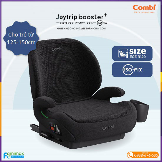 Ghế ngồi ô tô Combi Joytrip Booster Plus