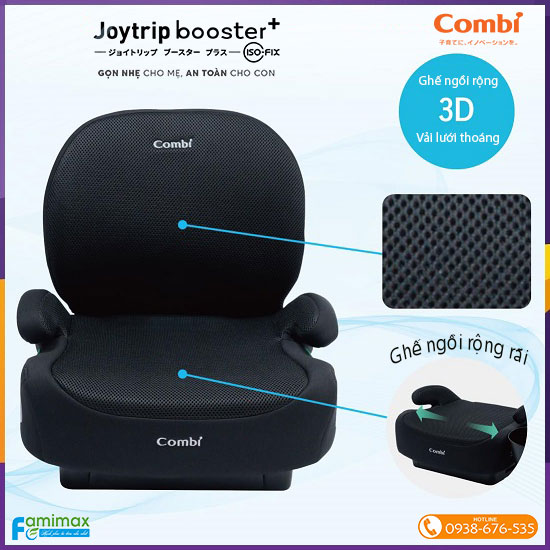 Ghế ngồi ô tô Combi Joytrip Booster Plus
