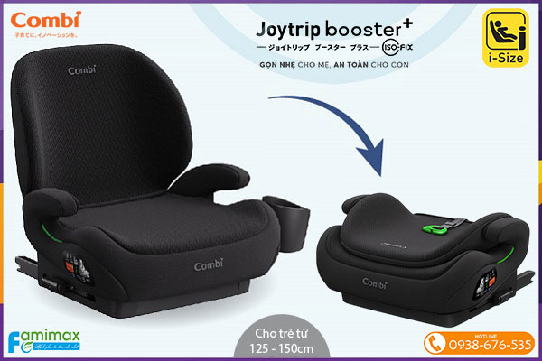 Ghế ngồi ô tô Combi Joytrip Booster Plus