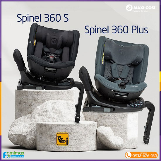 Ghế ngồi ô tô Maxi-Cosi Spinel 360 Plus