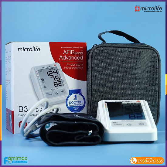 Máy đo huyết áp Microlife B3 AFib Advanced