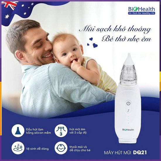 Máy hút mũi cho em bé Biohealth DQ21