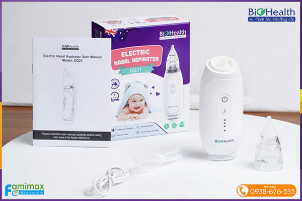 Máy hút mũi cho em bé Biohealth DQ21