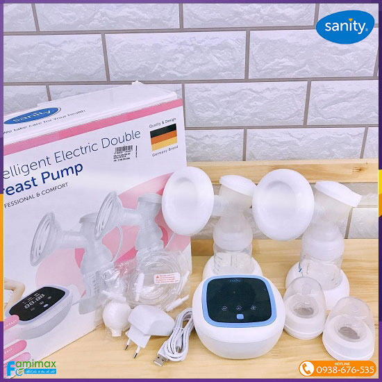 Máy hút sữa Sanity đôi AP-5316 nhập từ Đức