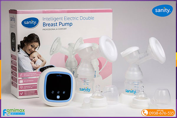 Máy hút sữa Sanity đôi AP-5316 nhập từ Đức