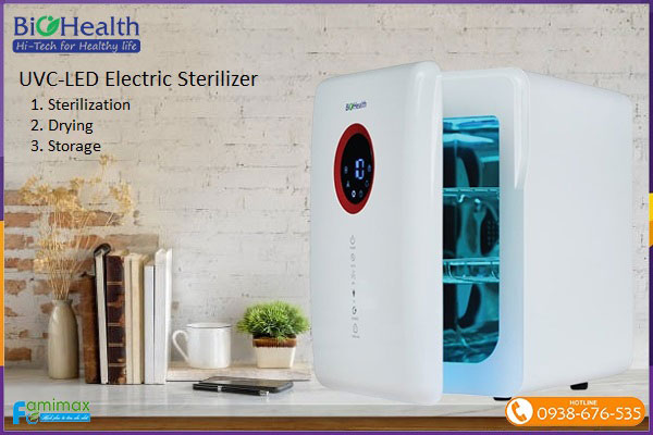 Máy tiệt trùng sấy khô tia uv Biohealth BH5700