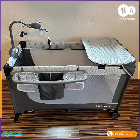 Nôi cũi đa năng Kinderkraft Leody