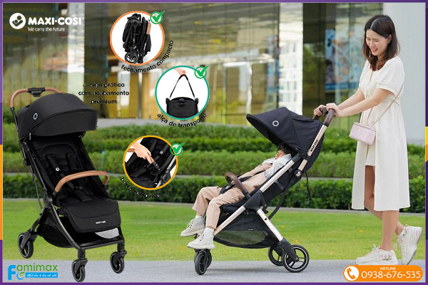 Xe đẩy gấp gọn Maxi-Cosi Eva³