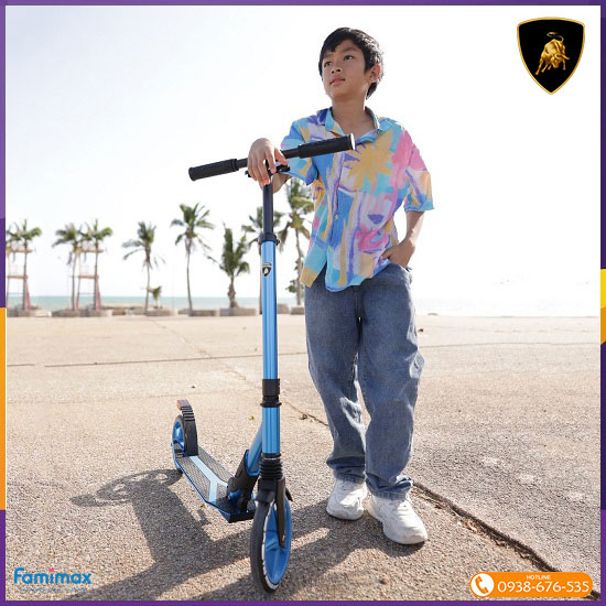 Xe trượt scooter gấp gọn Lamborghini L2-200