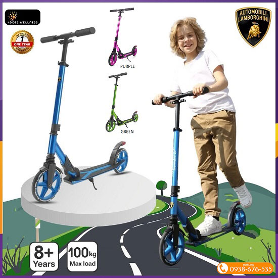 Xe trượt scooter gấp gọn Lamborghini L2-200